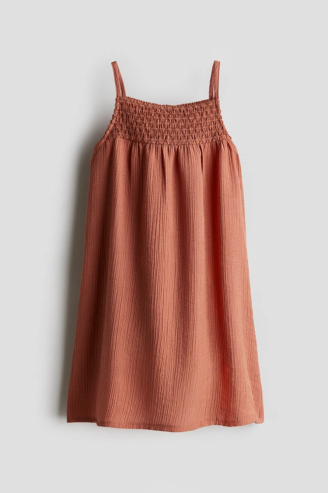 Smocked Strappy Dress