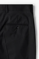 Straight Fit Suit Pants