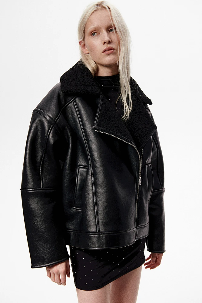Double-Faced Biker Jacket