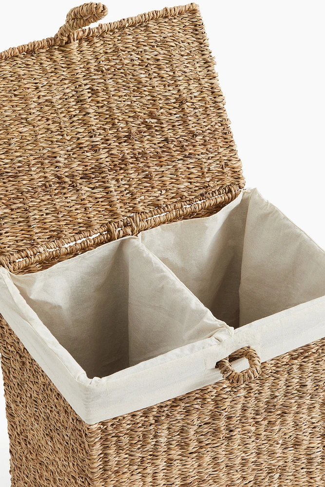 Panier à linge en jonc de mer