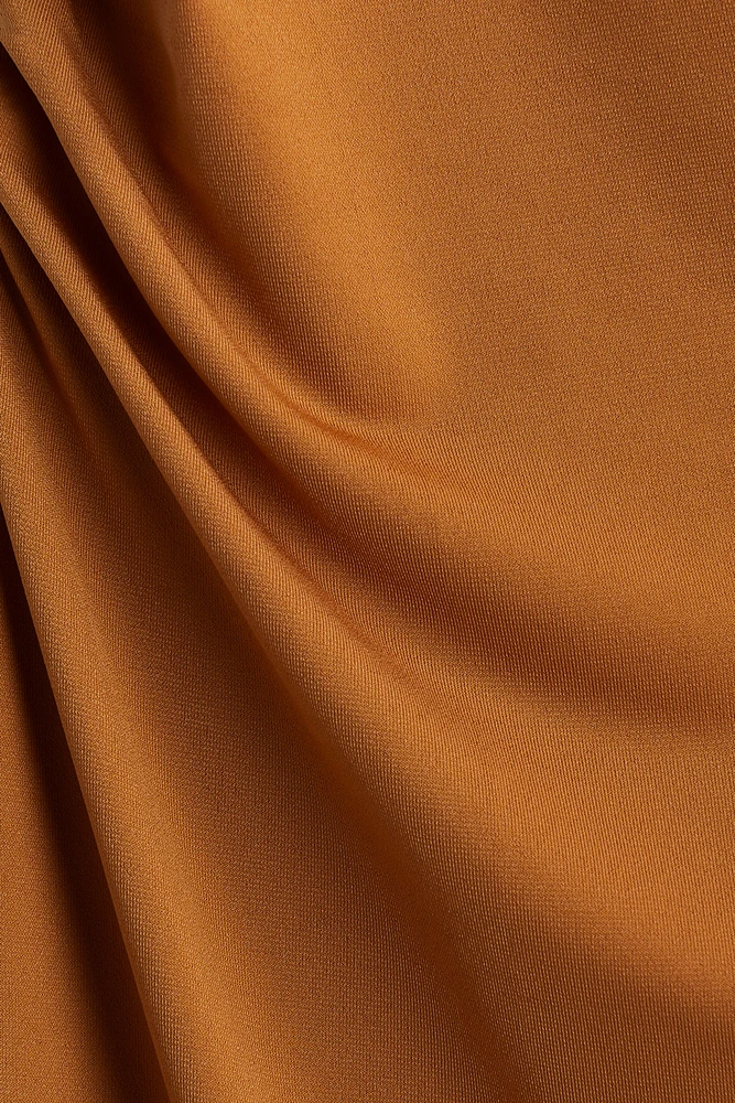 Draped Midi Dress