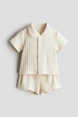 2-Piece Shirt and Shorts Set