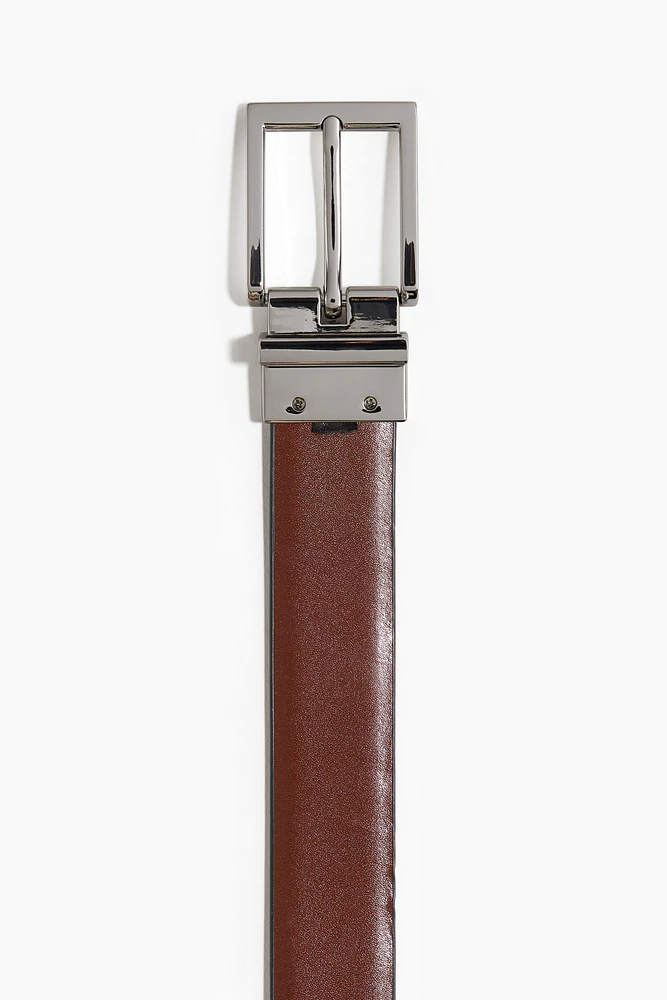 Reversible Leather Belt