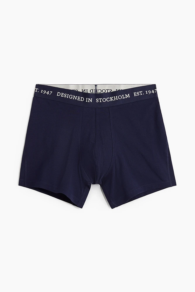 3-pack Mid-Length Boxer Briefs with Lycra®