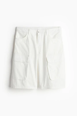 Short cargo en toile