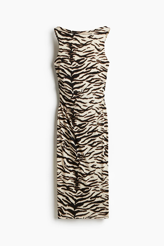 Open-Back Bodycon Dress