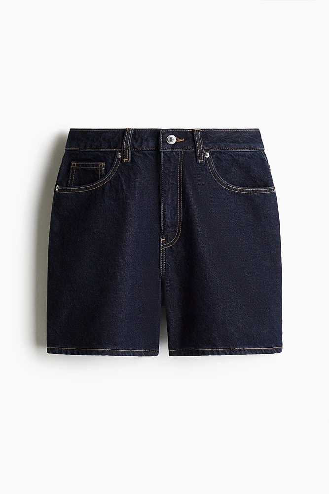 High Denim Shorts