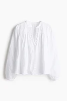 Embroidered Cotton Blouse