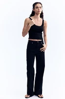 Lace-Trimmed Tank Top