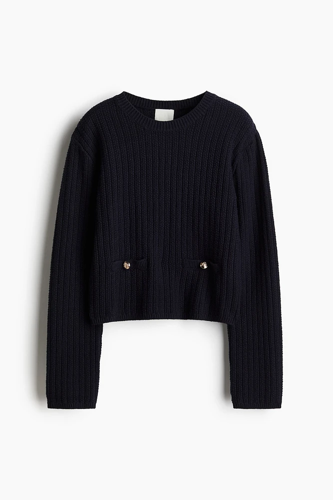 Moss-Knit Sweater