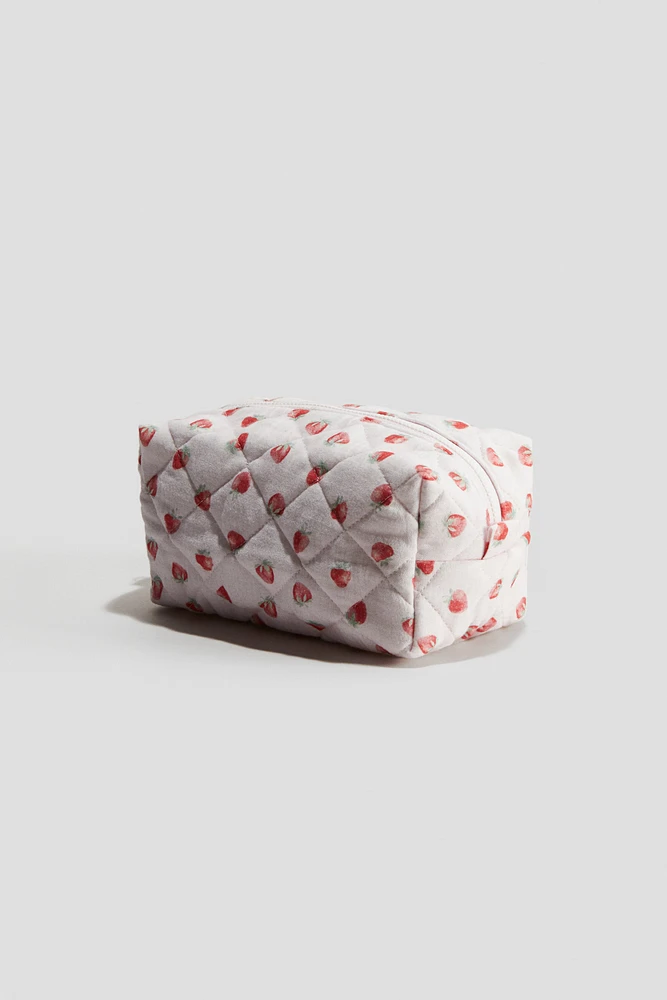 Trousse de toilette en coton