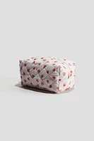 Trousse de toilette en coton