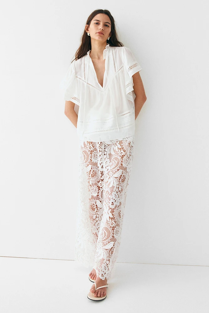 Tie-Neck Blouse