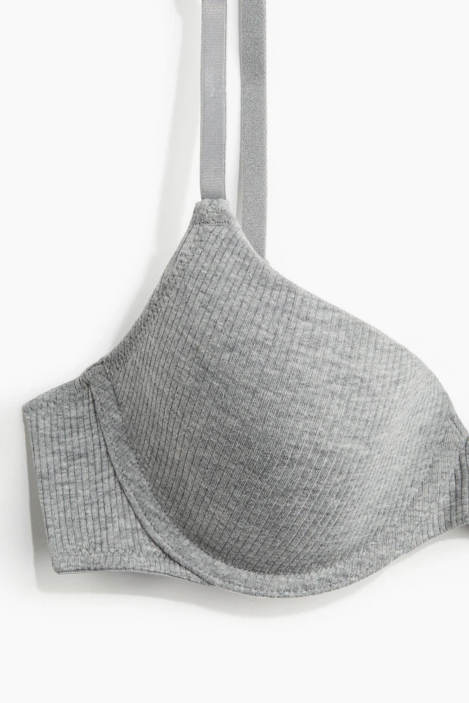 Padded Underwire Jersey Bra
