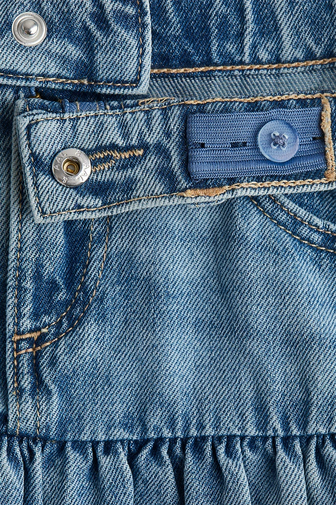 Denim Balloon Skirt
