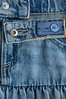 Denim Balloon Skirt
