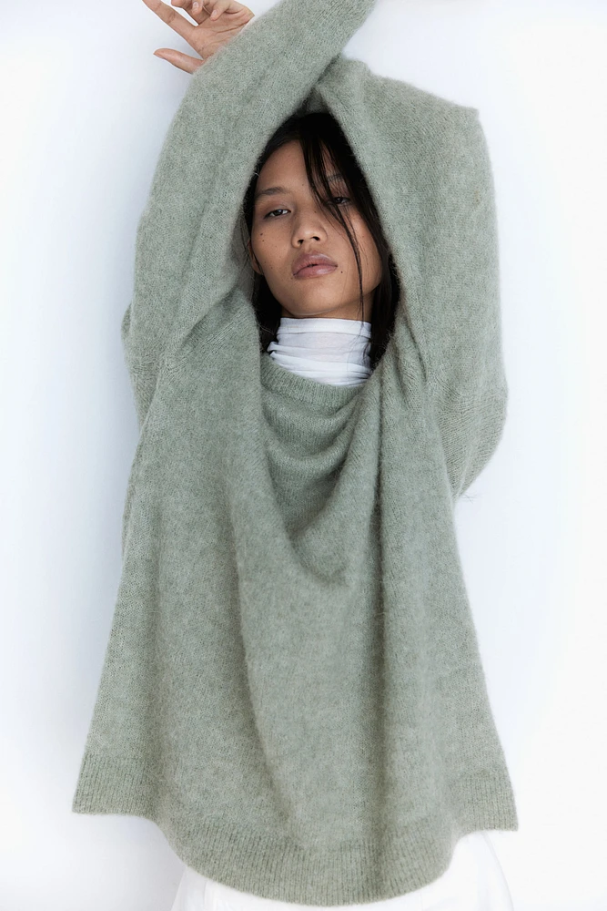 Oversized Alpaca-blend Sweater