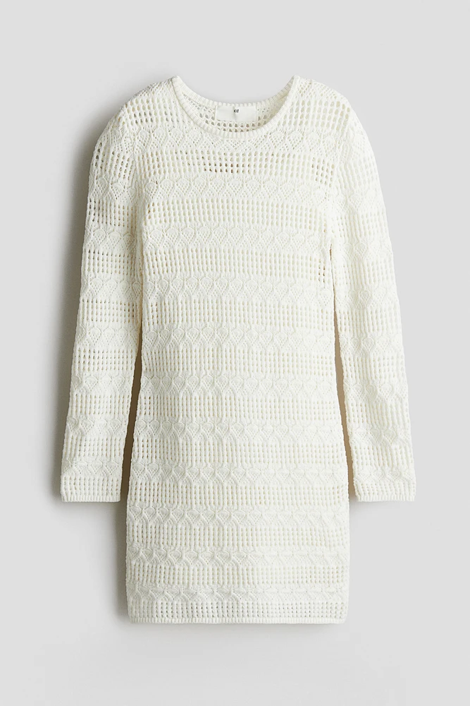 Robe d'aspect fait au crochet