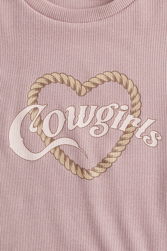 Cotton Jersey Top