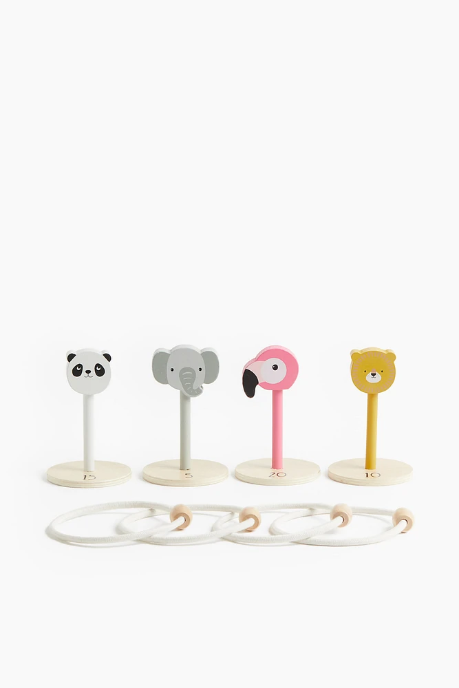Wooden Ring Toss Game