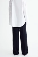 Dress Pants with Foldover Cuffs