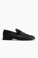Mesh-Look Loafers