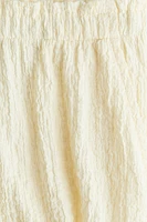 Crinkled Jersey Shorts