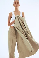 Linen-Blend Pants