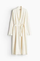 Long Tie-Belt Cardigan