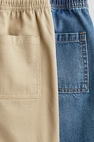 2-Pack Cotton Shorts