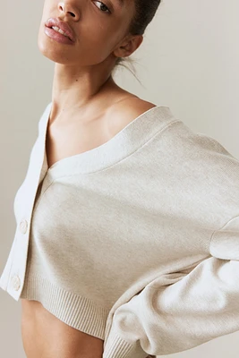 Fine-Knit Cardigan