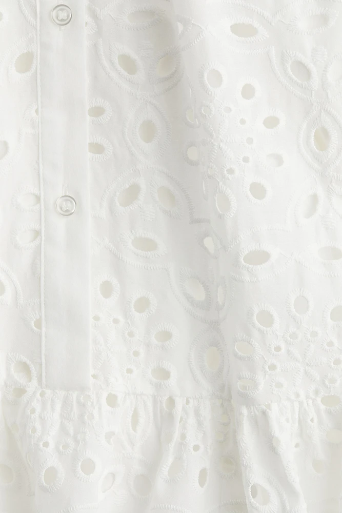 Eyelet Embroidery Dress