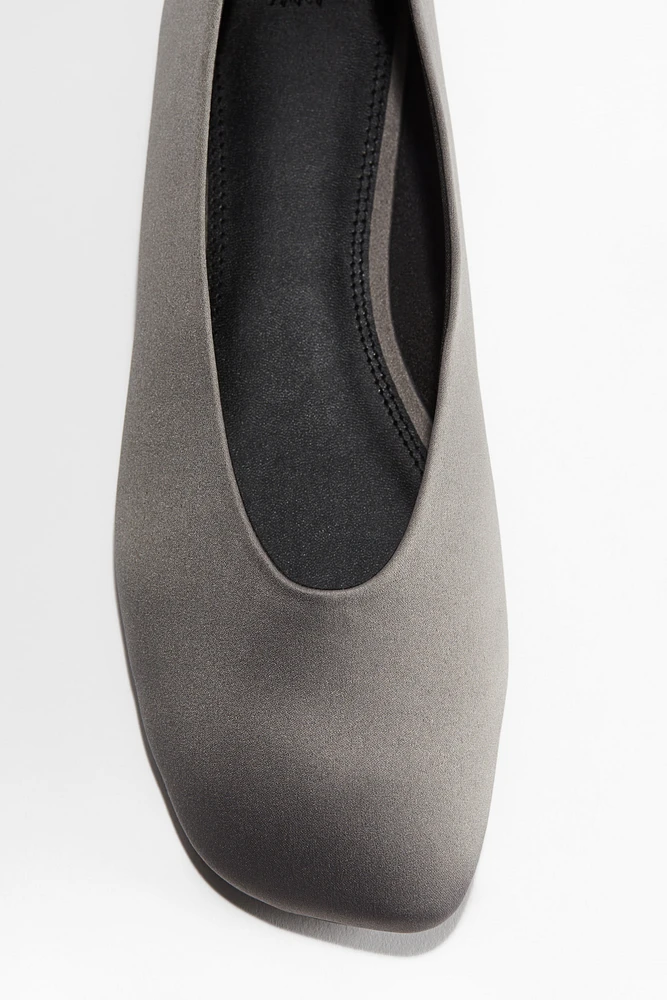 Satin Ballet Flats