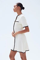 Textured-Knit Dress