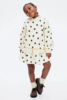 2-piece Sweatshirt and Skirt Set
