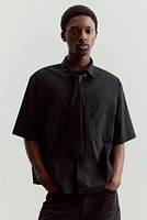 Oversized Short-Sleeved Shirt