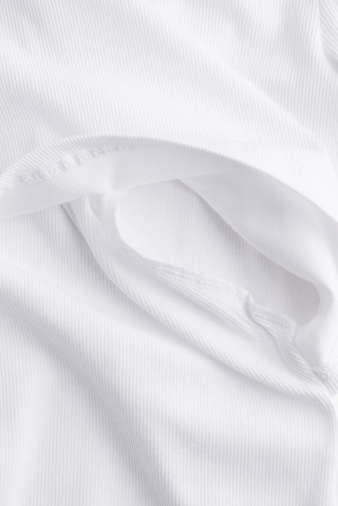 MAMA Ribbed Nursing Top