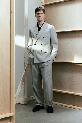 Regular-Fit Suit Pants