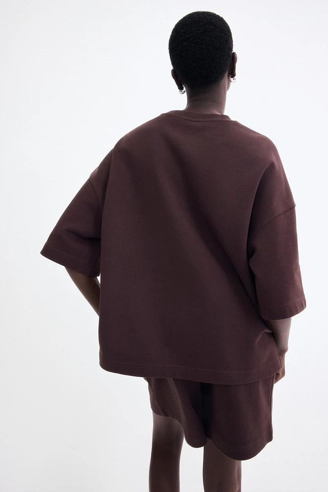 Short-Sleeved Sweatshirt