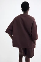 Short-Sleeved Sweatshirt
