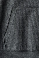 Ribbed Hoodie