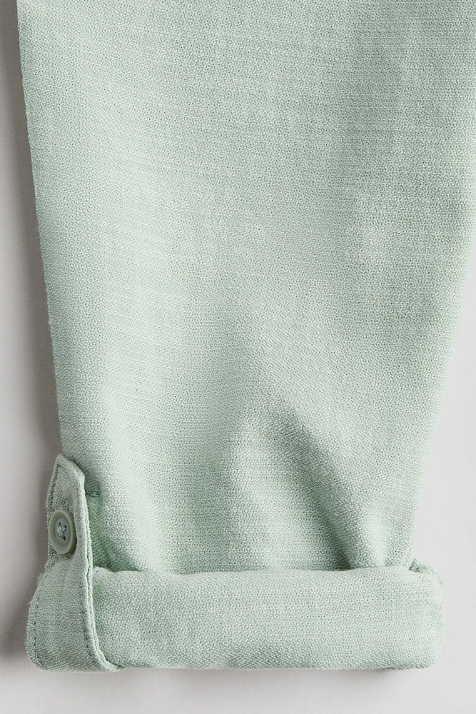 Cotton Roll-Up Chinos