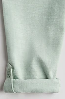 Cotton Roll-Up Chinos