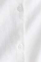 Linen-Blend Shirt