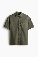 Relaxed Fit Short-sleeved Shirt