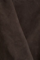 Suede Mini Skirt