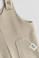 Waffled Jersey Overalls