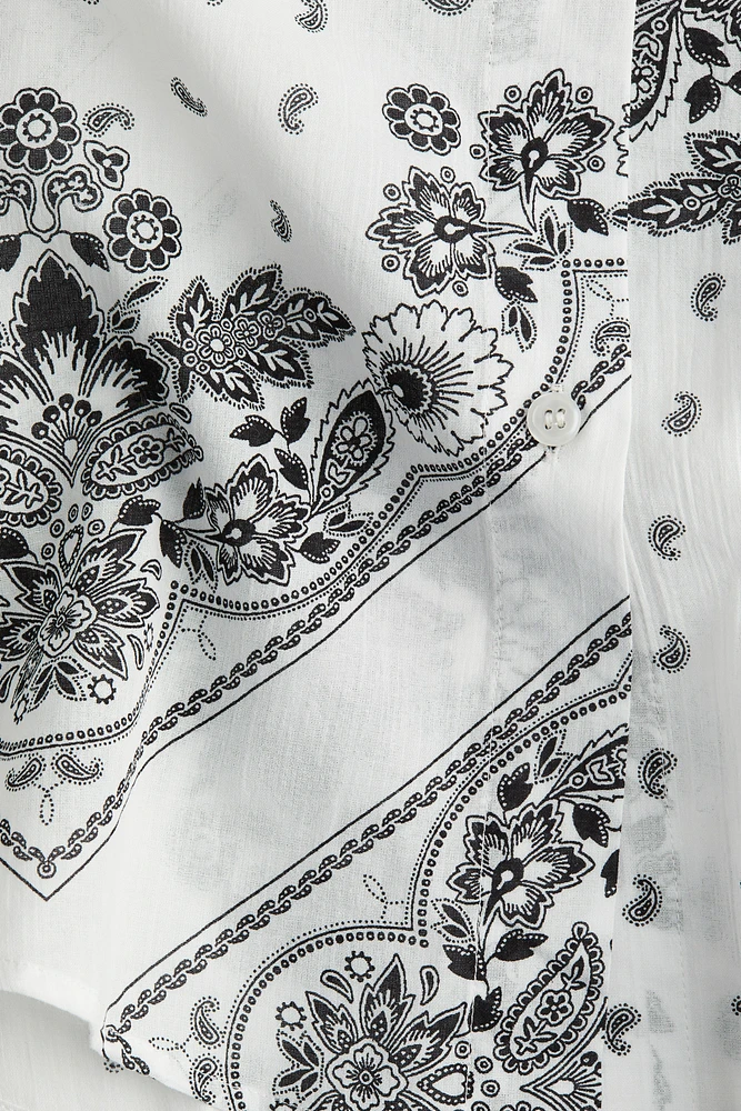 Crinkled Beach Shirt