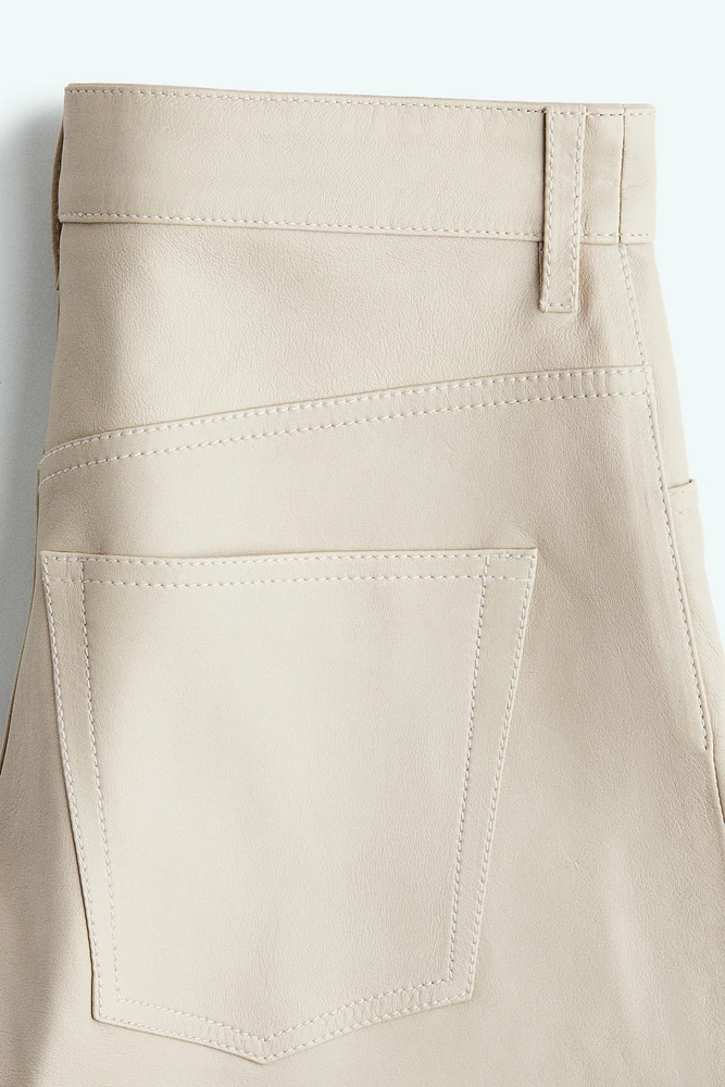 Leather Shorts