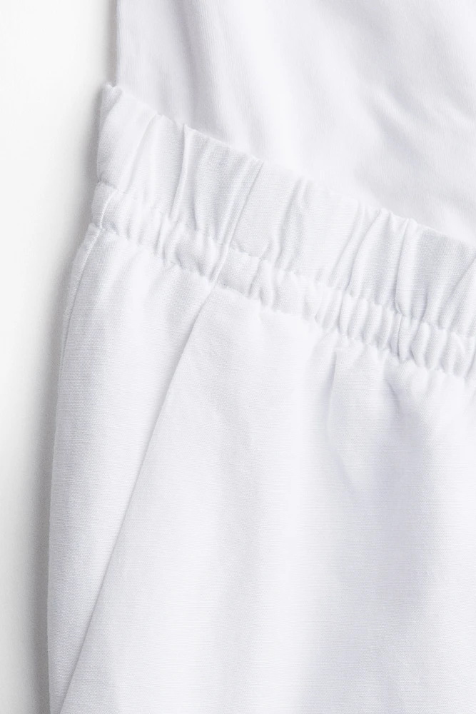 Pantalon MAMA en lin mélangé